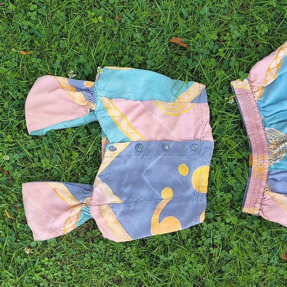 Tropical Tantrum|| Two-Piece Set || Crop Top & Skirt With Pockets - Picture 1 of 14